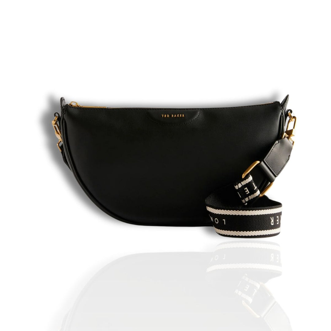 Voorkant Ted Baker _Essina Leren schoudertas black #kleur_black