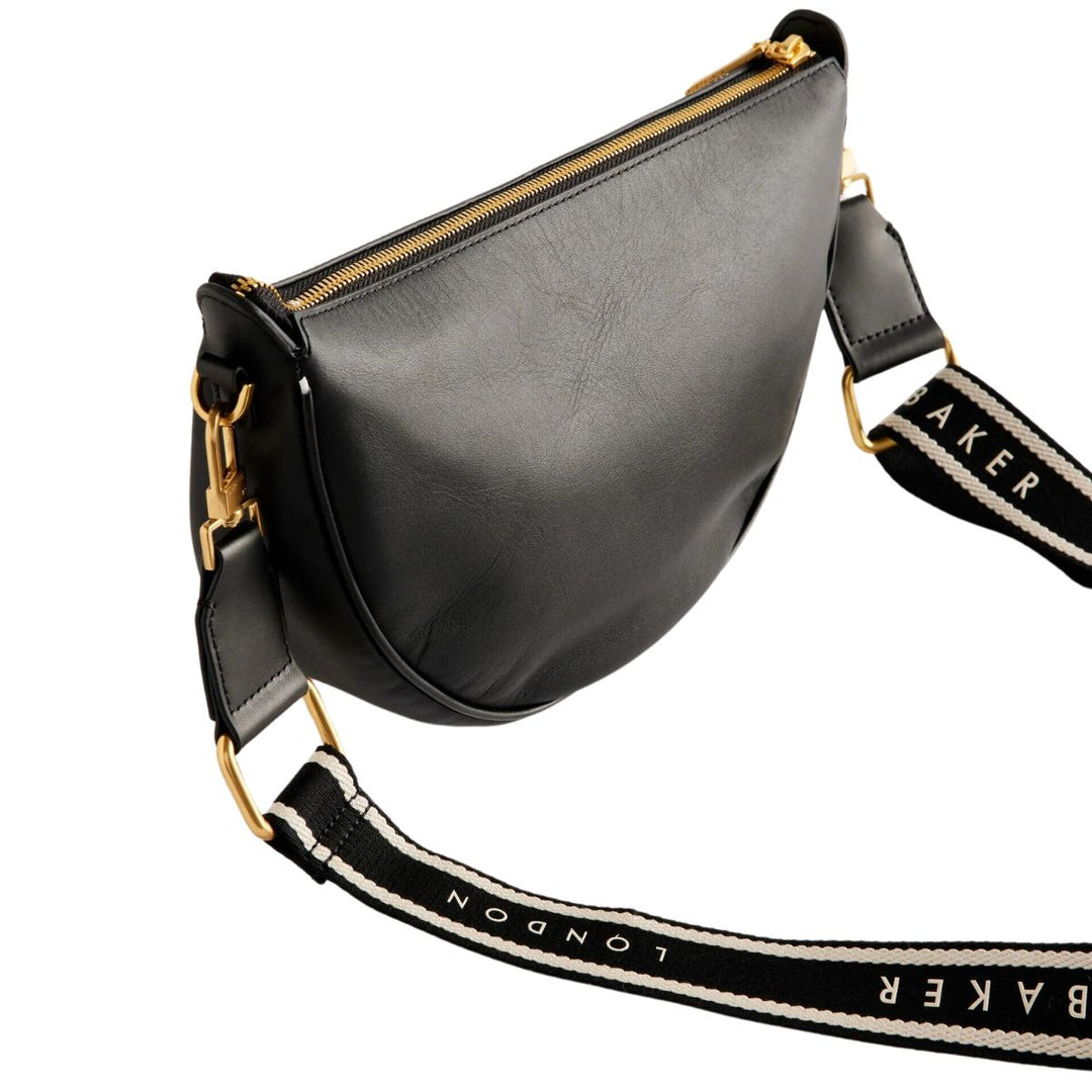 Achterkant Ted Baker _Essina Leren schoudertas black #kleur_black