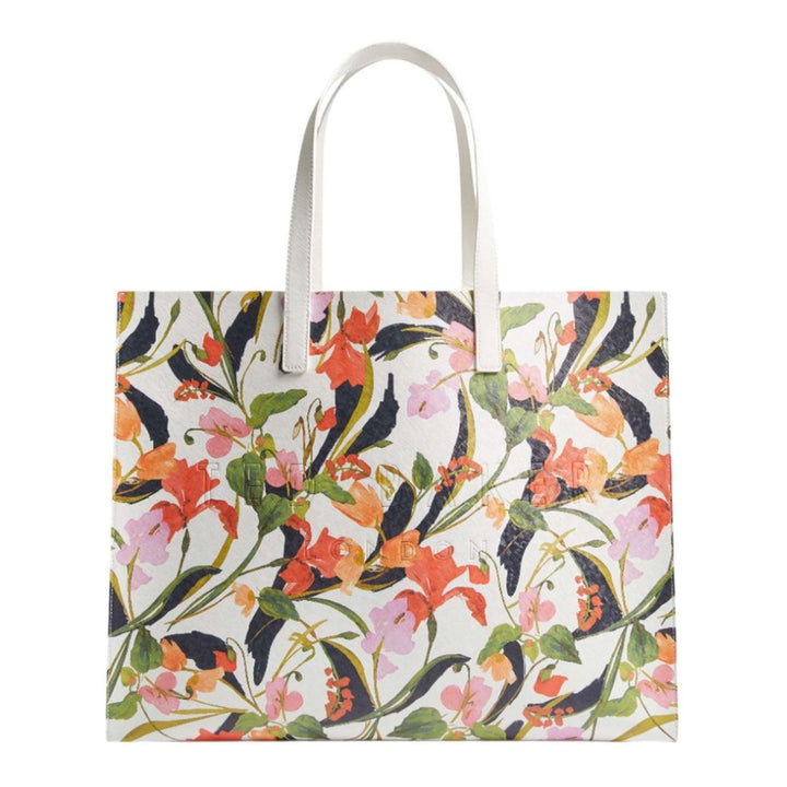 Voorkant van de Ted Baker crinkon extra large shopper floral-printed #kleur_floral-printed