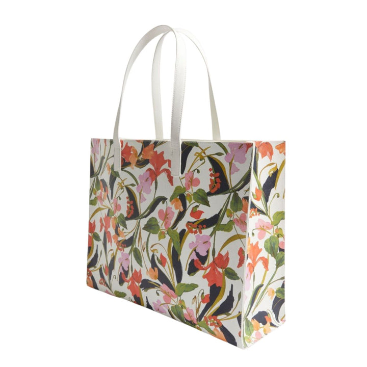 Voorzijde van de Ted Baker crinkon extra large shopper floral-printed #kleur_floral-printed