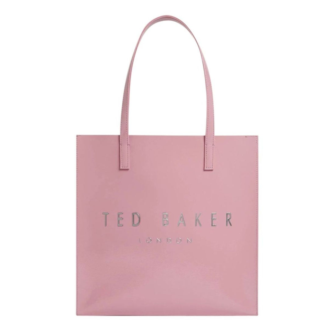 Voorkant van de Ted Baker crinkon large shopper roze #kleur_roze