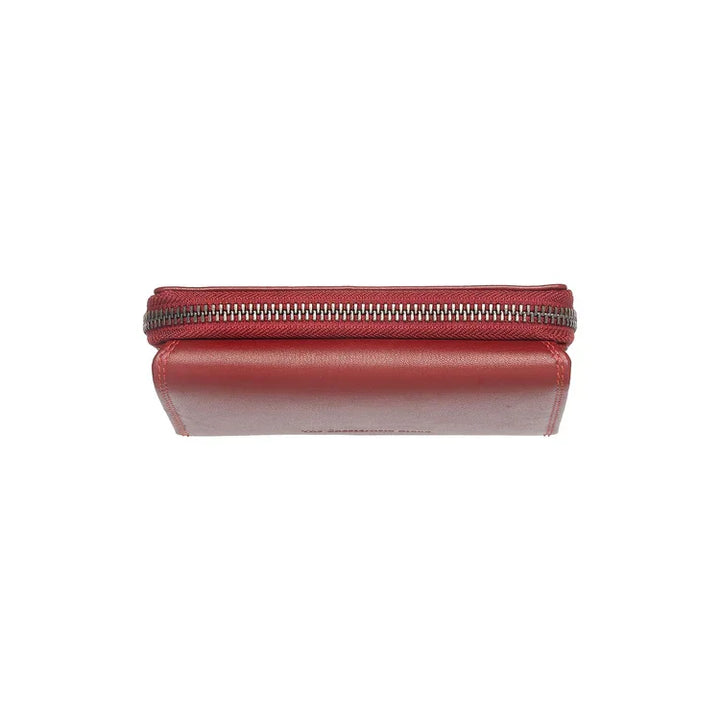 Bovenkant van The Chesterfield Aldra portemonnee rood #kleur_rood