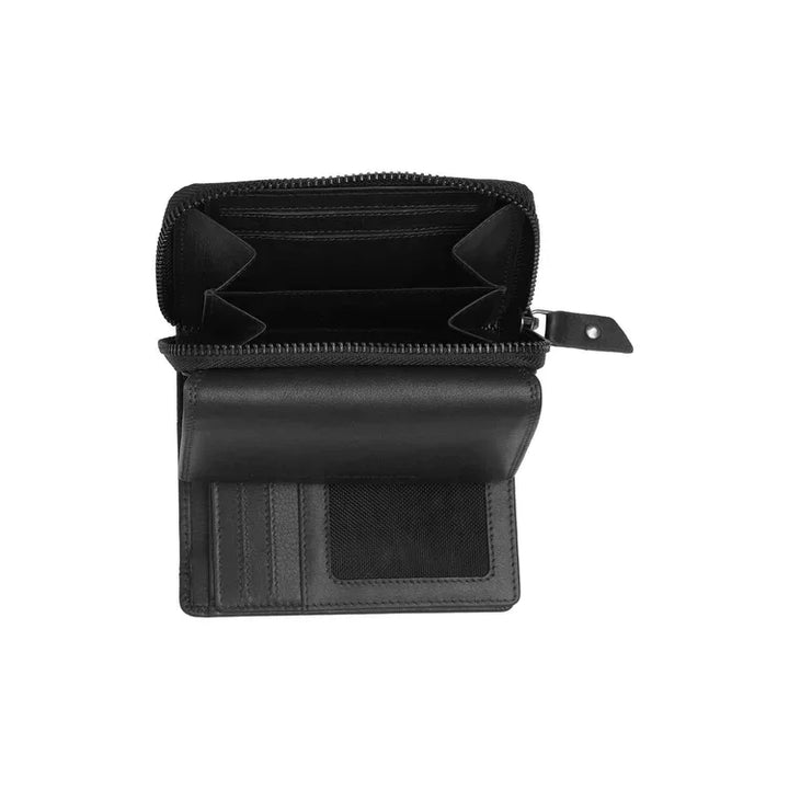 Binnenkant van The Chesterfield Aldra portemonnee zwart #kleur_zwart