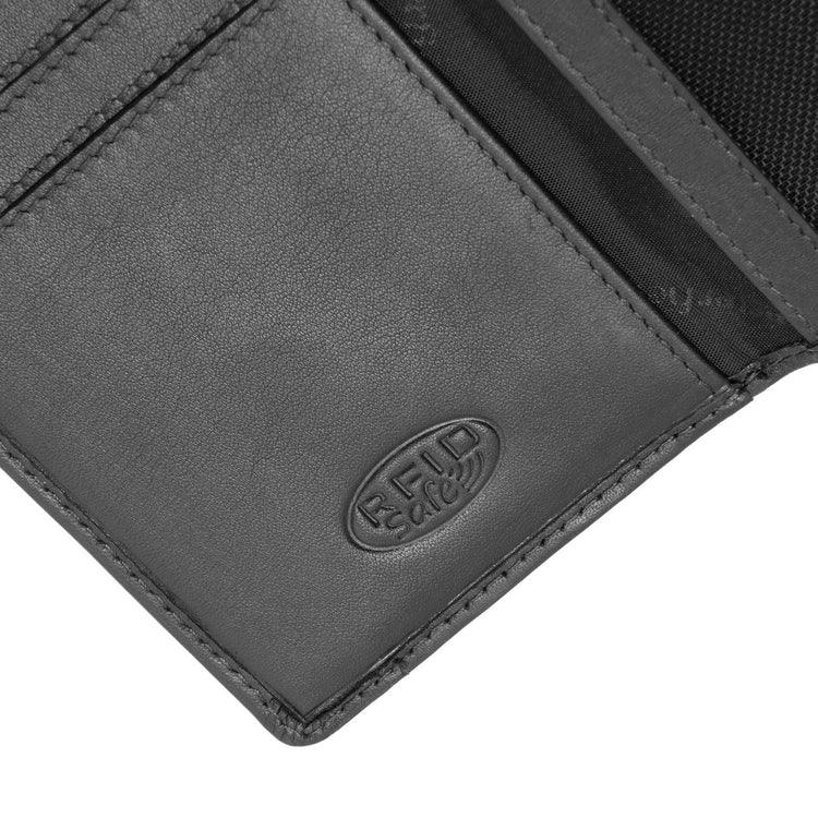 Binnenkant van The Chesterfield Aldra portemonnee zwart #kleur_zwart