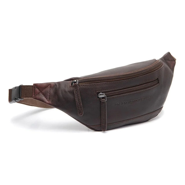 Voorkant van the Chesterfield Brana heuptas donkerbruin #kleur_donkerbruin