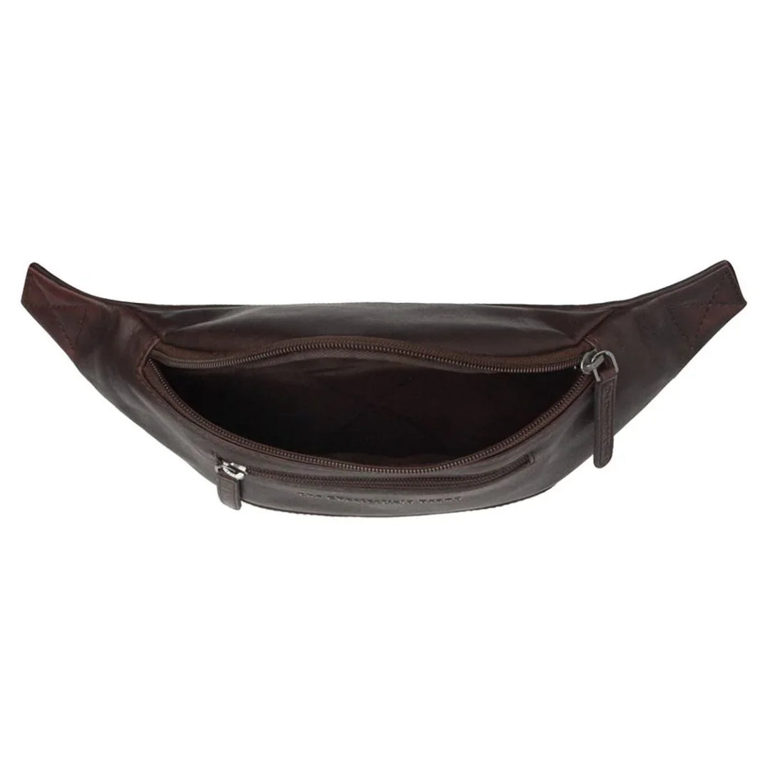 Binnenkant van the Chesterfield Brana heuptas donkerbruin #kleur_donkerbruin