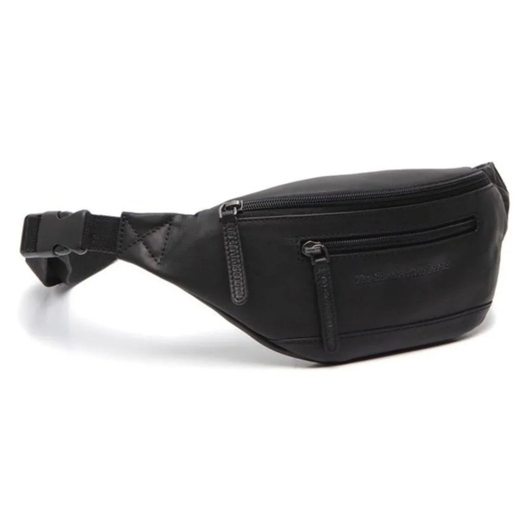 Voorkant van the Chesterfield Brana heuptas zwart #kleur_zwart