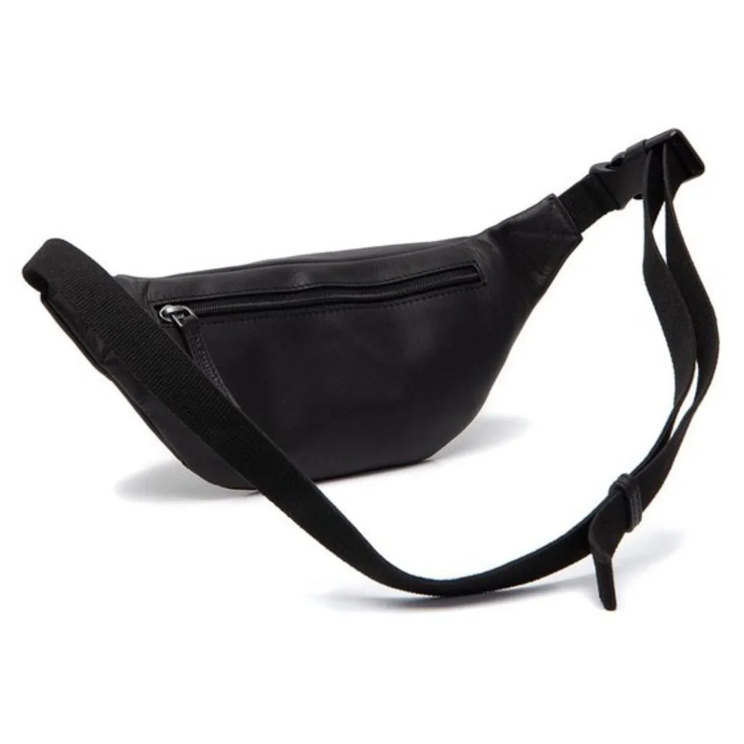 Achterkant van the Chesterfield Brana heuptas zwart #kleur_zwart