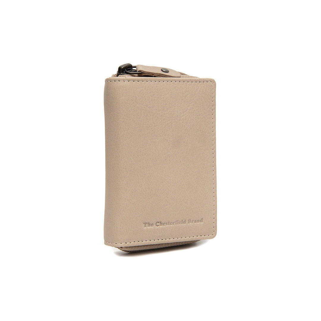 Voorkant van The Chesterfield Floren dames portemonnee beige #kleur_beige