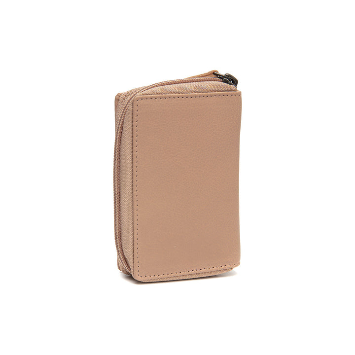 Achterkant van The Chesterfield Floren dames portemonnee roze #kleur_roze