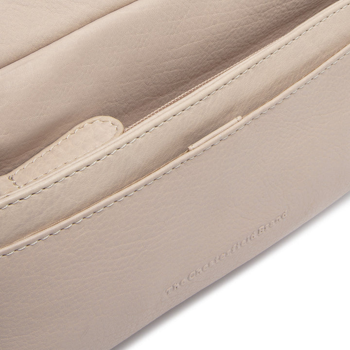 Details van het leer #kleur_beige