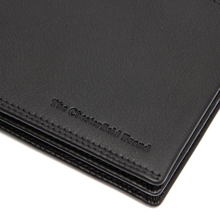 Details van het leer #kleur_zwart