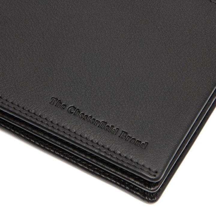 Details van het leer #kleur_zwart