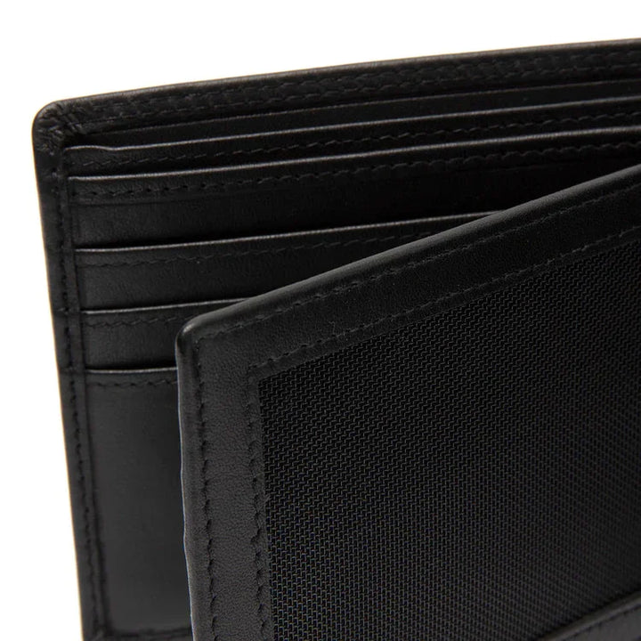 Binnenkant van the Chesterfield stephens leren portemonnee in het zwart #kleur_zwart