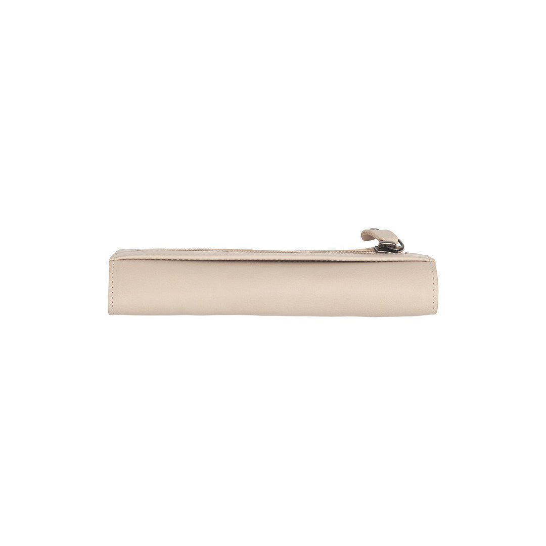 Bovenkant van The Chesterfield Valetta dames portemonnee beige #kleur_beige
