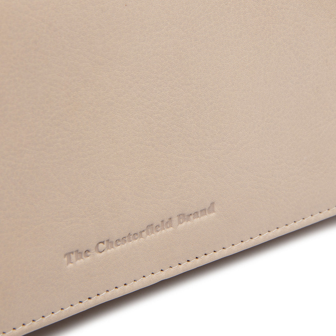 Details van het leer #kleur_beige