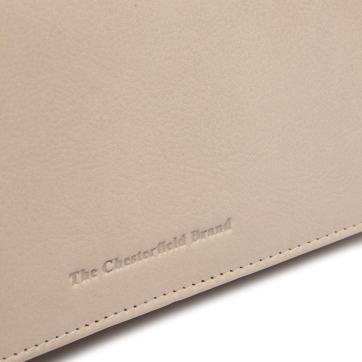 Details van het leer #kleur_beige
