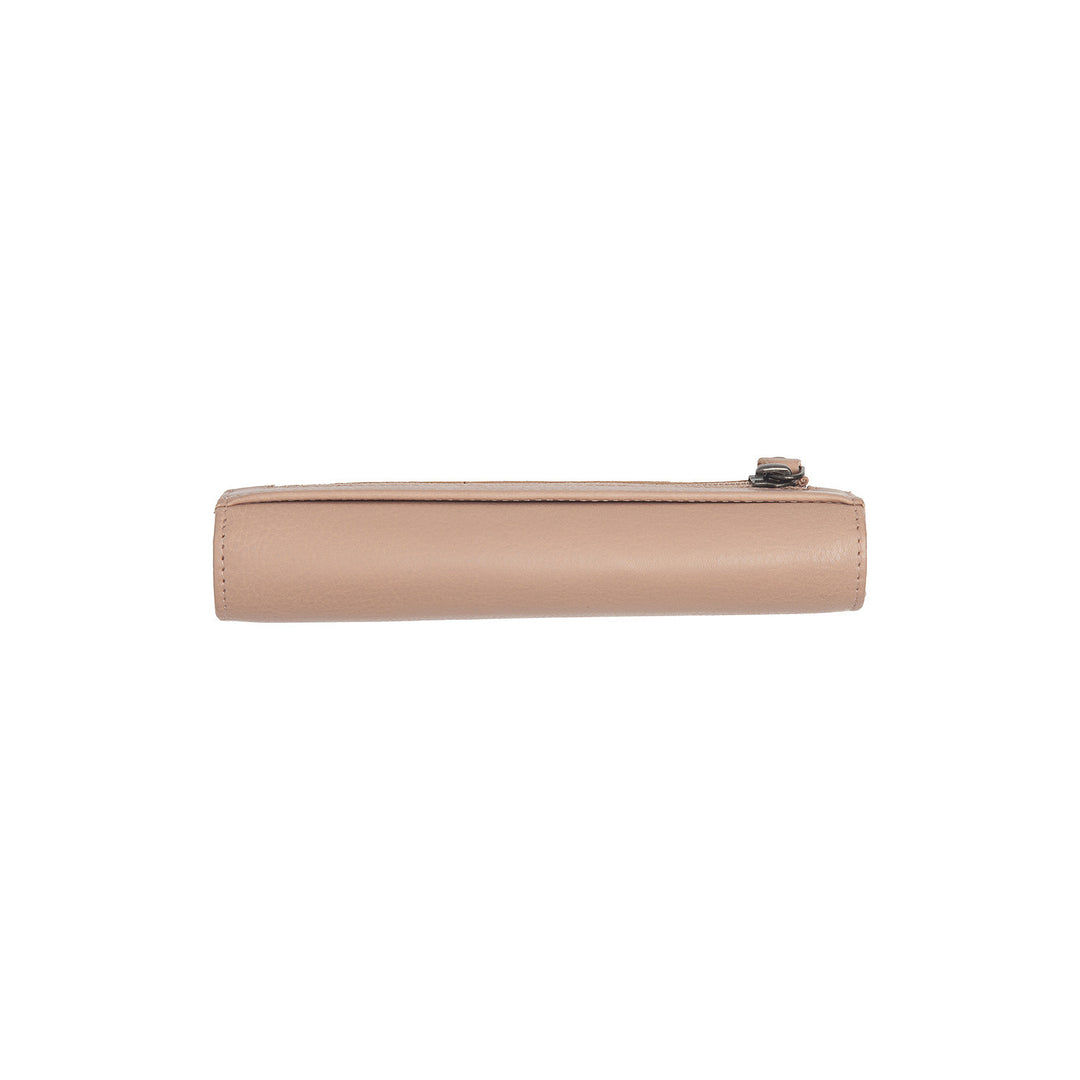 Bovenkant van The Chesterfield Valetta dames portemonnee taupe #kleur_taupe
