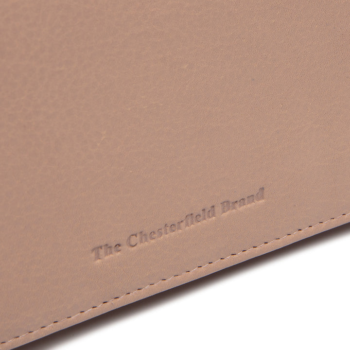 Details van het leer #kleur_taupe