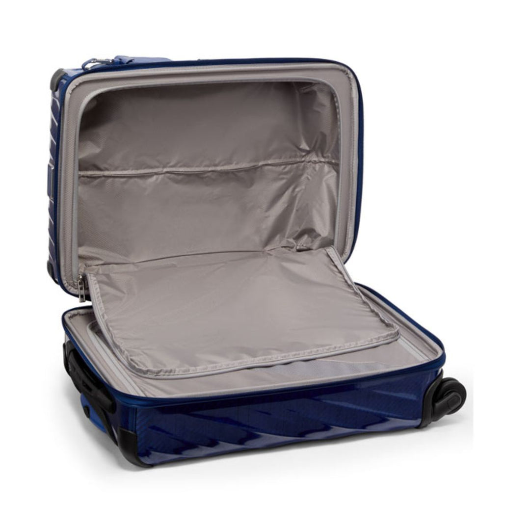 Binnenkant van de Tumi 19 degree lite handbagage cobalt #kleur_cobalt