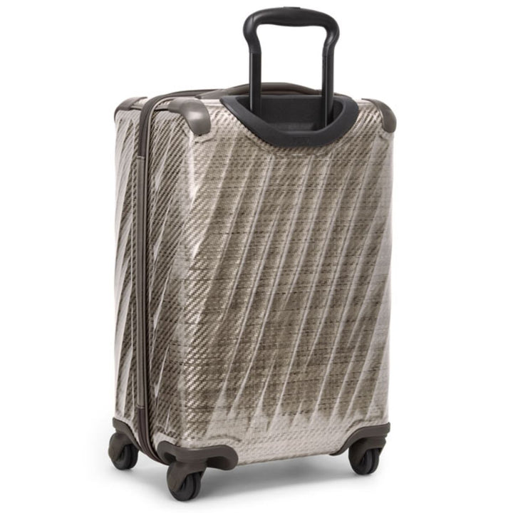 Achterkant van de Tumi 19 degree Lite titanium #kleur_titanium