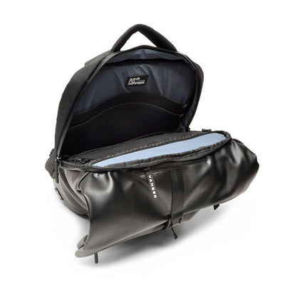 Binnenkant Vanber rolltop laptoprugzak black #kleur_black
