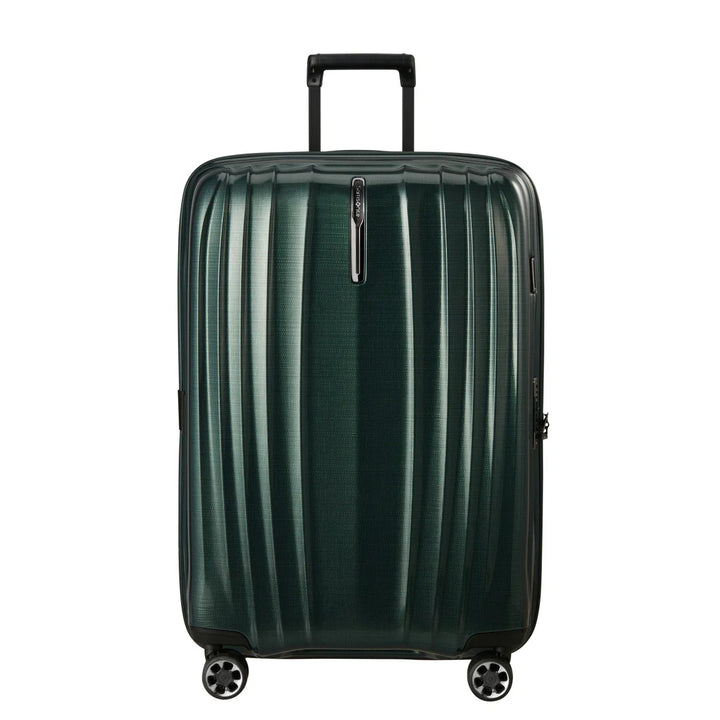 Voorkant van de Samsonite NEXIS handbagage koffer deep Forest #kleur_deep-forest