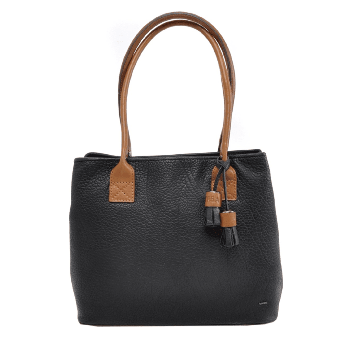 Voorkant Berba 125 Schoudertas Black #kleur_black