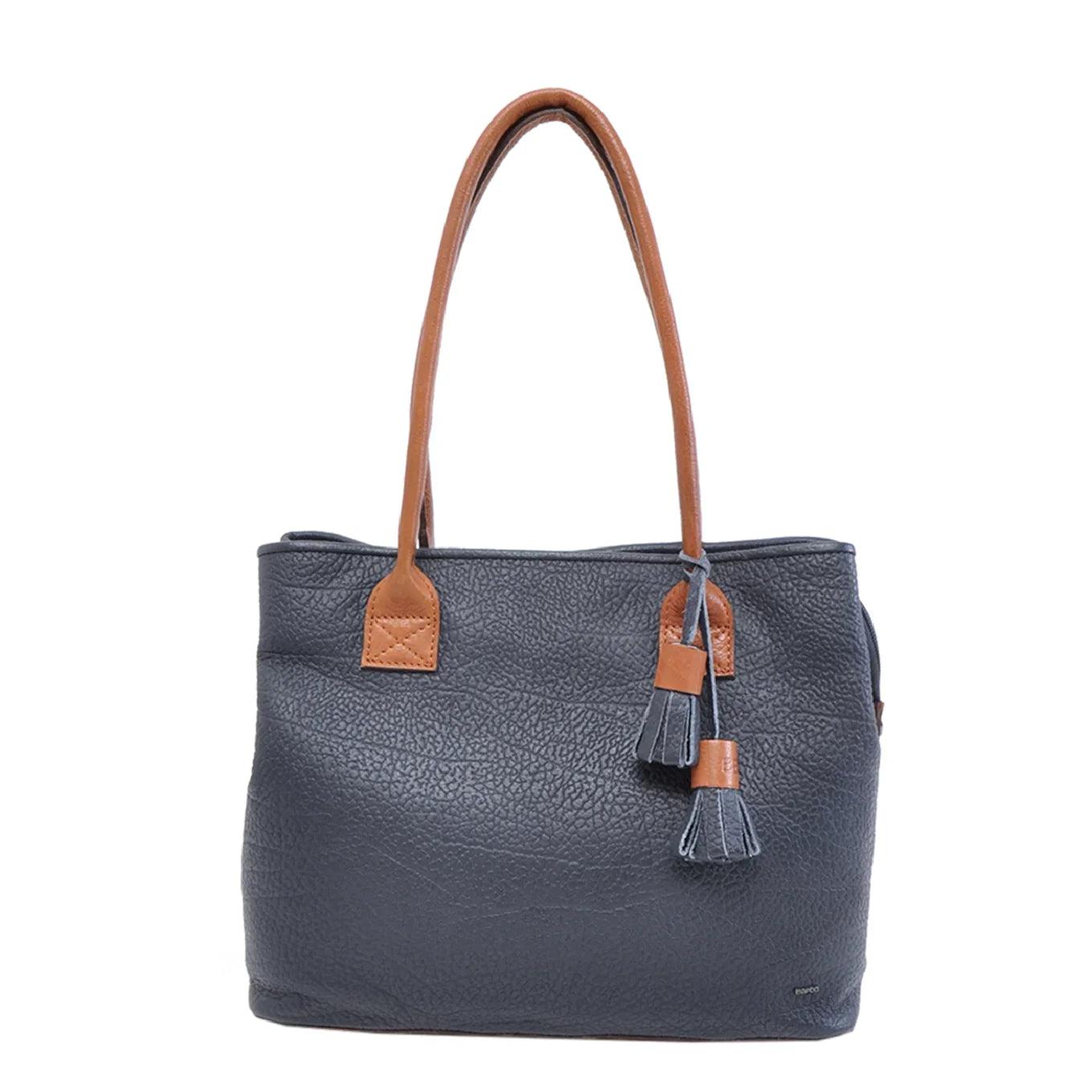 Voorkant Berba 125 Schoudertas Navy #kleur_navy