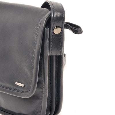 Details van het leer #kleur_navy