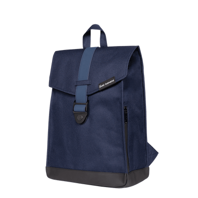 Voorzijde Bold banana evelope 15 inch laptop rugzak navy #kleur_navy