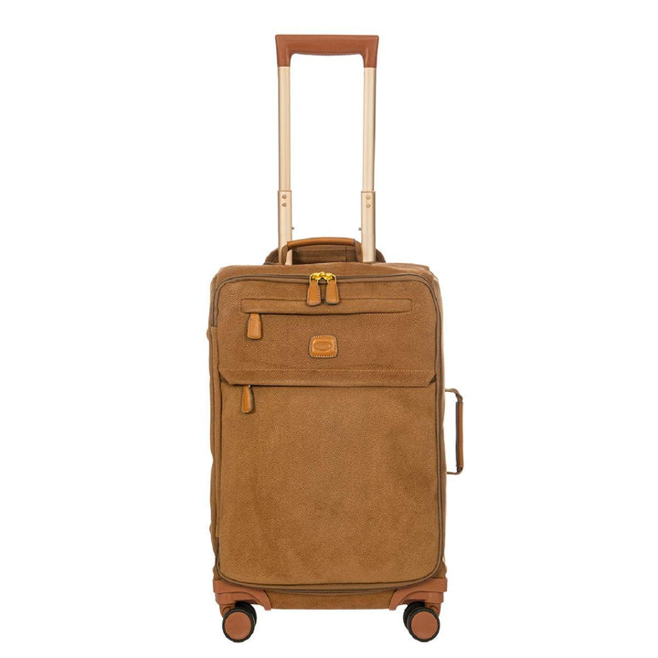 Voorkant Bric's life handbagage koffer camel #kleur_camel
