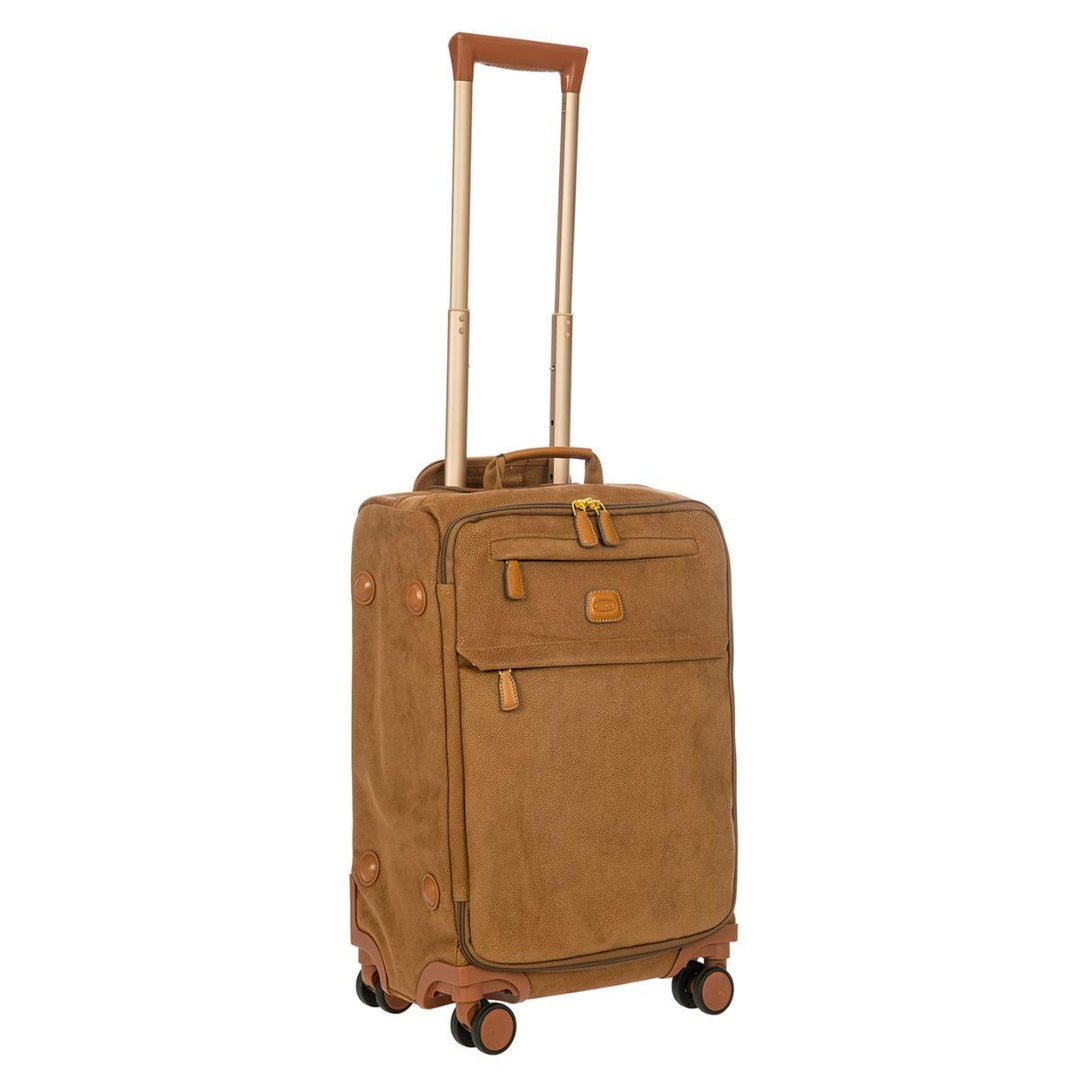 Voorzijde Bric's life handbagage koffer camel #kleur_camel