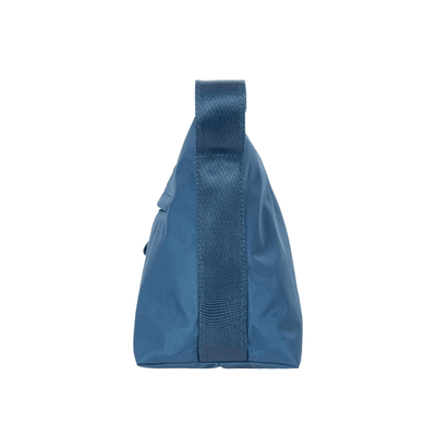 Zijkant Bric's xbag 45056 kleine schoudertas Marine #kleur_marine
