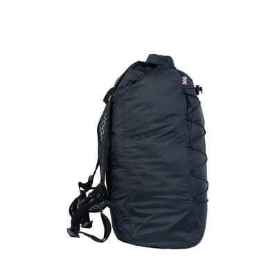 Zijkant Cabin zero adv dry black #kleur_black