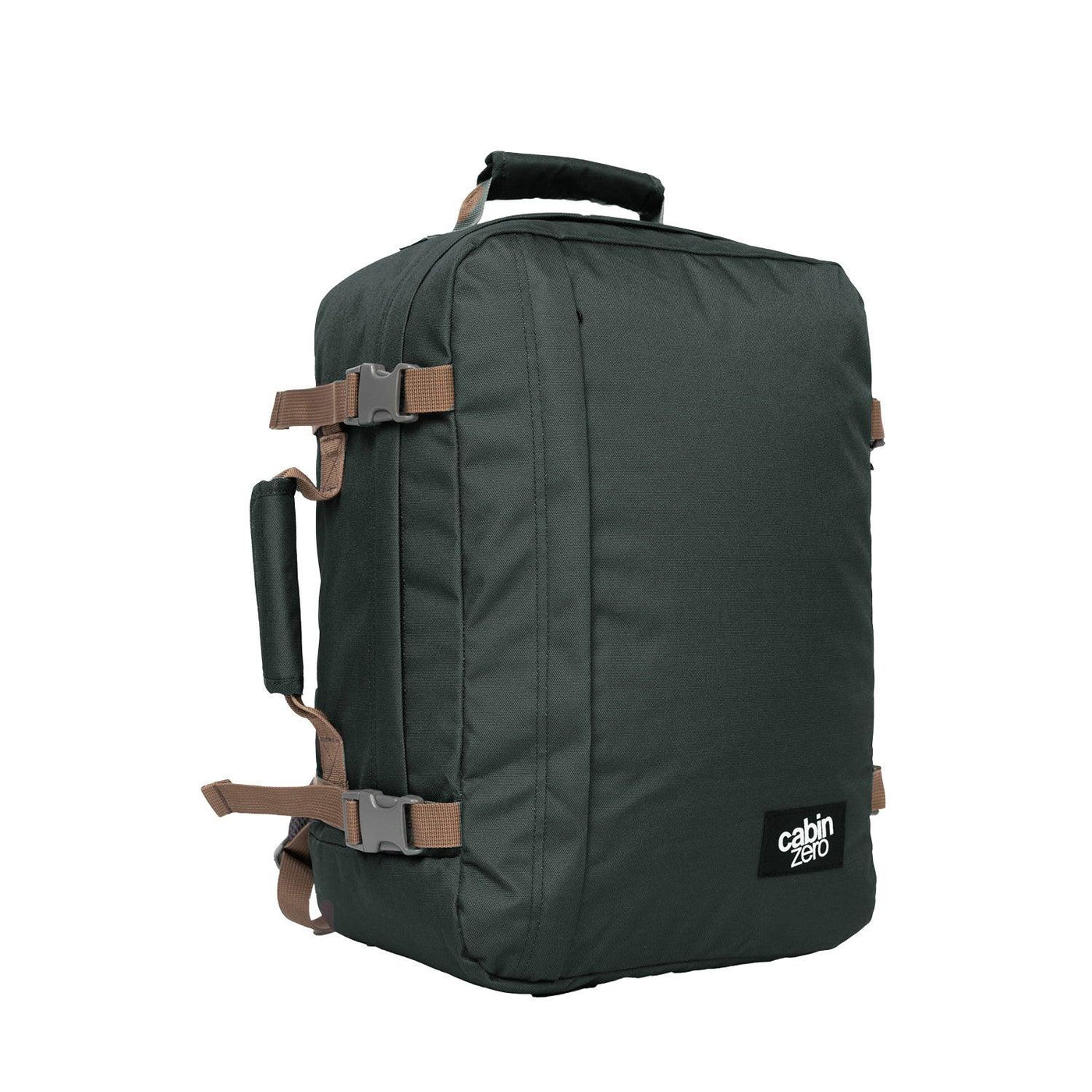 Voorzijde Cabinzero Classic 36 Liter sand #kleur_sand