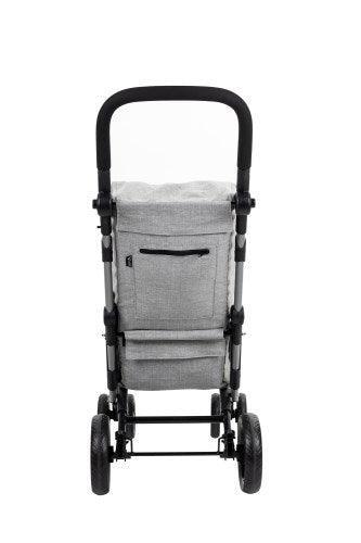 Carlett - Boodschappen/Winkelwagen met 4 wielen - Gielen Lederwaren