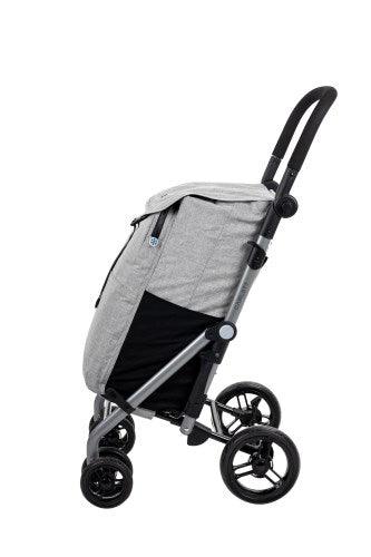 Carlett - Boodschappen/Winkelwagen met 4 wielen - Gielen Lederwaren