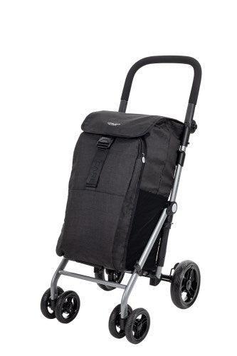Carlett - Boodschappen/Winkelwagen met 4 wielen - Gielen Lederwaren