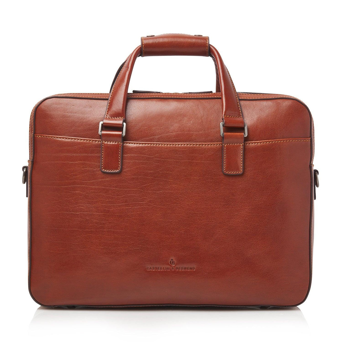 Castelijn & Beerens | TED LAPTOPTAS 15,6” RFID | COGNAC - Gielen Lederwaren
