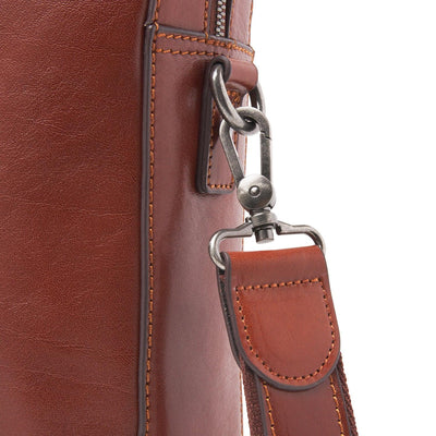 Castelijn & Beerens | TED LAPTOPTAS 15,6” RFID | COGNAC - Gielen Lederwaren