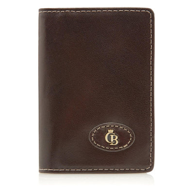 Voorkant Castelijn en Beerens Creditcard etui 8 pasjes mocca #kleur_mocca