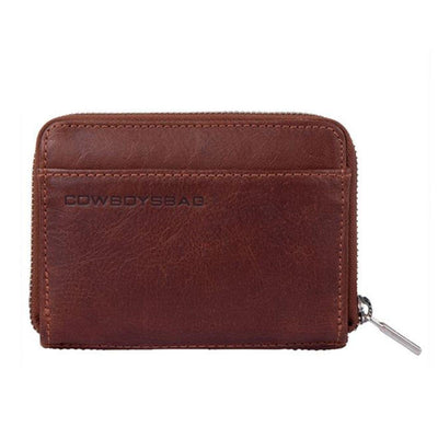 Voorkant Cowboysbag purse haxby portemonne #kleur_cognac