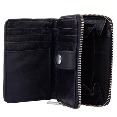 Binnenkant Cowboysbag purse haxby portemonnee #kleur_black-croco#kleur_black-croco