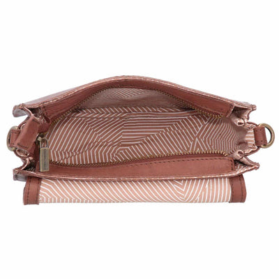 Binnenkant cowboysbag sarah bombay donkerbruin#kleur_donker-bruin