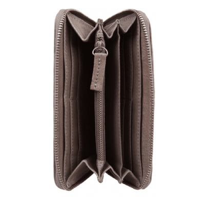 Cowboysbag - The purse portemonnee -Binnenkant  #kleur_grijs 