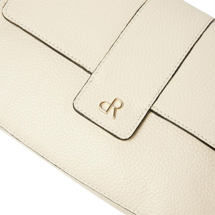 Details van het materiaal van de dR Amsterdam 1103745 Leren schoudertas nude #kleur_nude