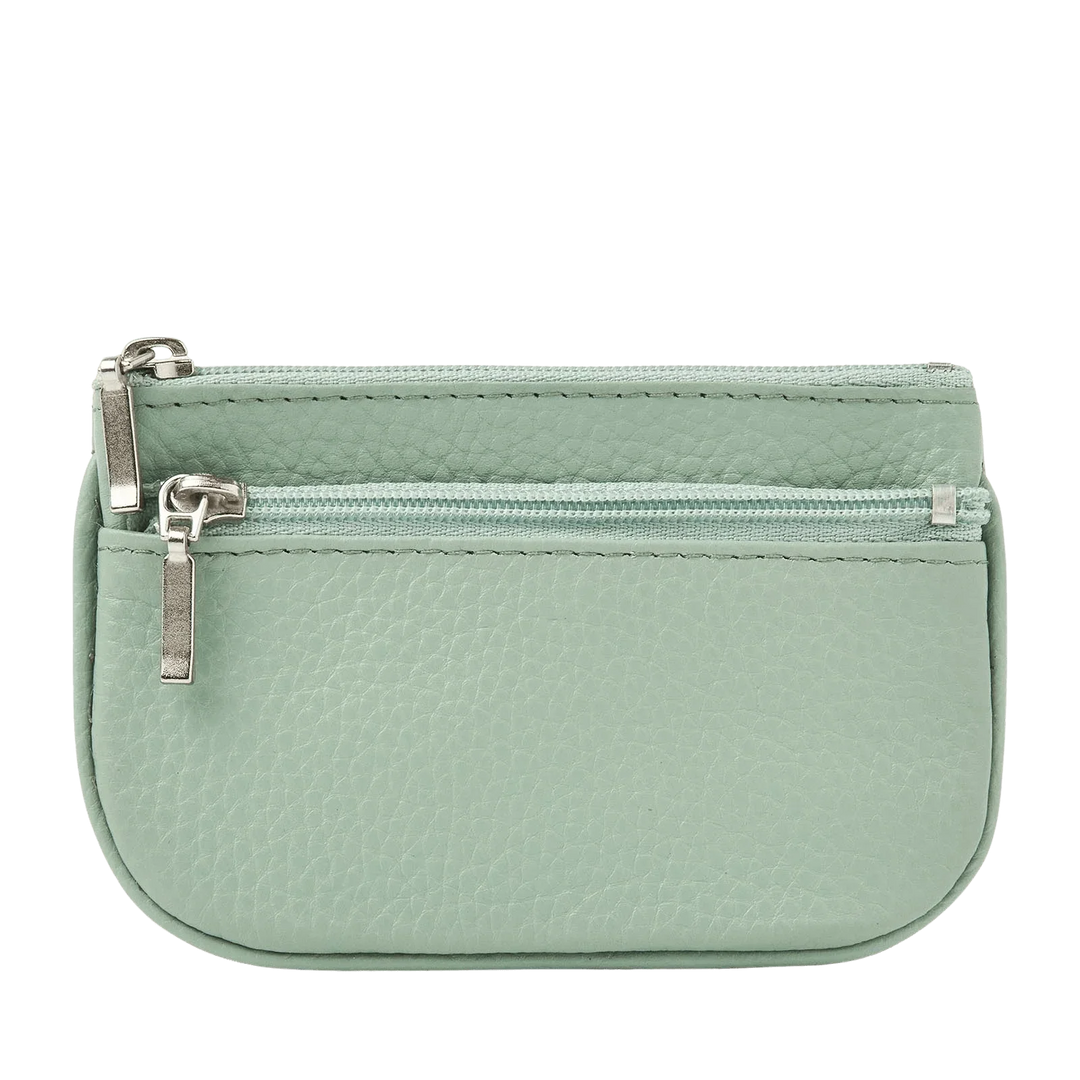 Voorkant van de dR Amsterdam mint sleutel etui #kleur_mint