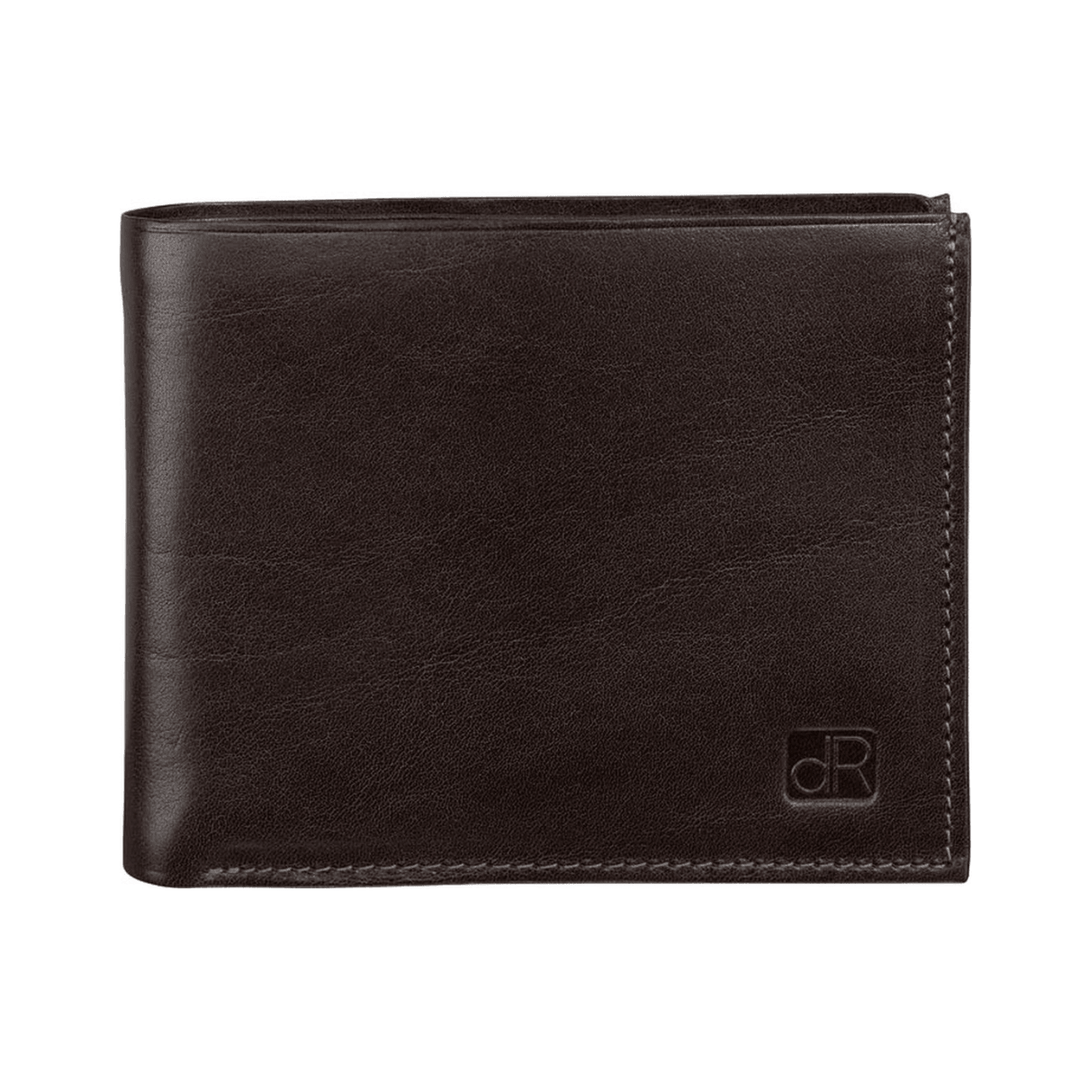 Voorkant de Rooy Billfold 2588 portemonnee met flap donkerbruin #kleur_donker-bruin