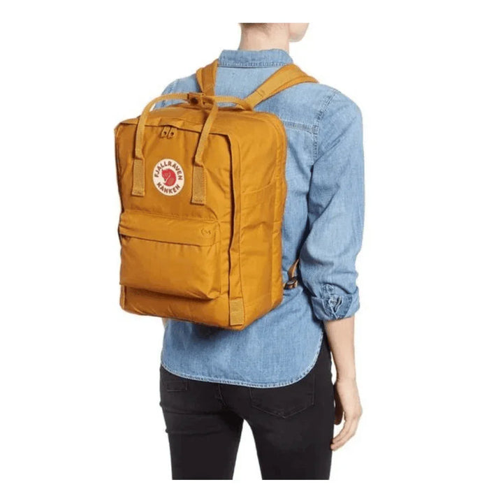 Fjallraven Kanken Laptoprugzak 15 inch Gielen Lederwaren